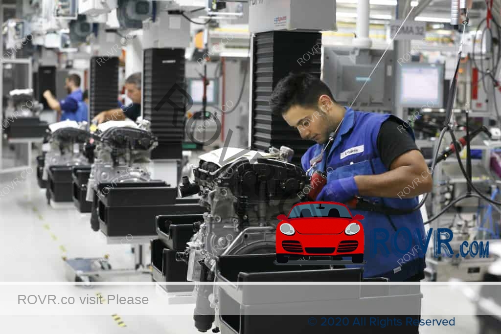 BMW Factory Engine Production
