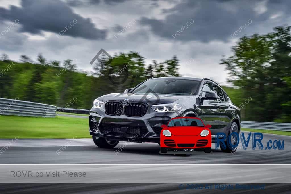 The New BMW X4 on the Road